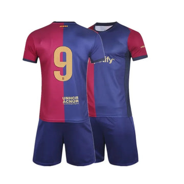 adult children's clothing set Football sport Uniforms boy girl Barcess Fans Jersey Training wear games kits Leisure shirt