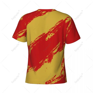 Custom Name Nunber Montenegro Flag Color Men Tight Sports T-shirt Women Tees jersey For Soccer Football Fans