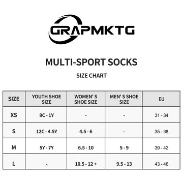 GRAPMKTG 3 Pack Softball Soccer Socks Baseball Football Socks for Youth Men and Women Small Orange